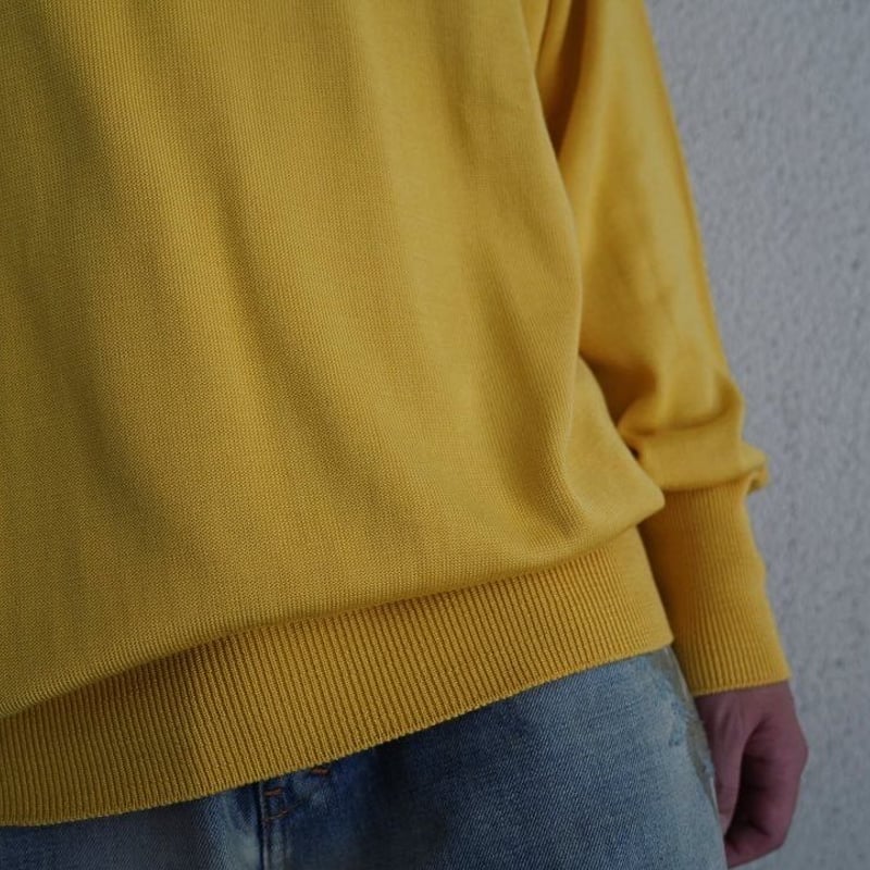 Olde H & Daughter SILK PLAIN STITCH CREW NECK K