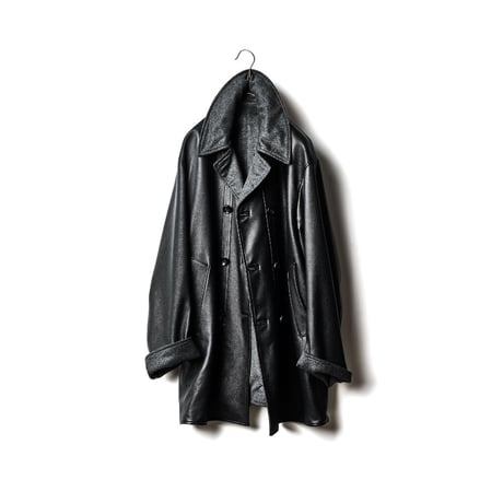 MAATEE&SONS LAMB LEATHER SHORT COAT