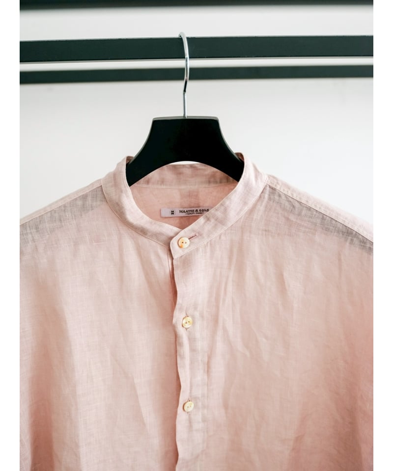 MAATEE&SONS ドS LINEN PULLOVER SHIRTS | MusterWerk