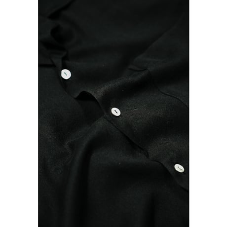 MAATEE&SONS OPEN COLLAR SHIRTS SILKRAYON