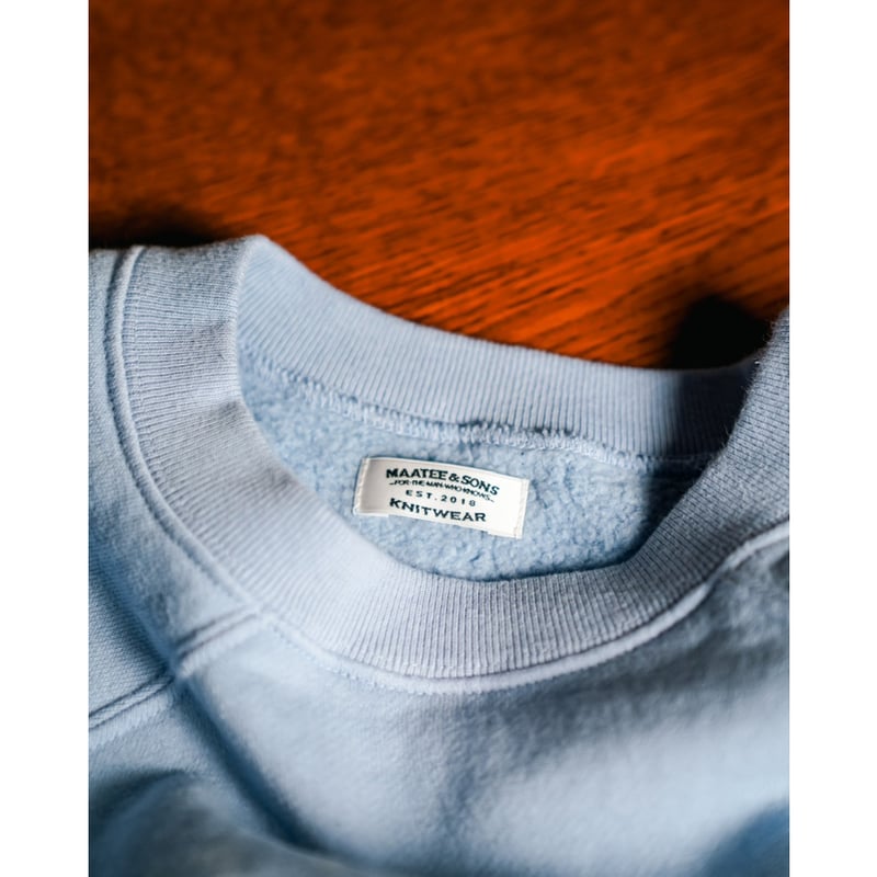 MAATEE&SONS Ex. MW/UTSUBO PARK COLLEGE SWEAT |