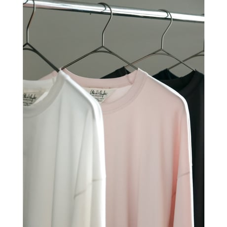 Olde H&Daughter Ex.SUVIN COTTON PLAIN STITCH L/S