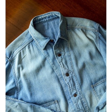 MAATEE&SONS DENIM SHIRTS COVERALL