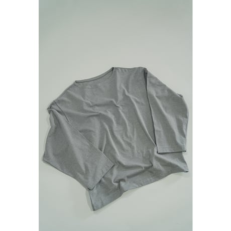 nonnotte Ex. "Hard Twist Balance Jersey" Oversized Basque Long Sleeve