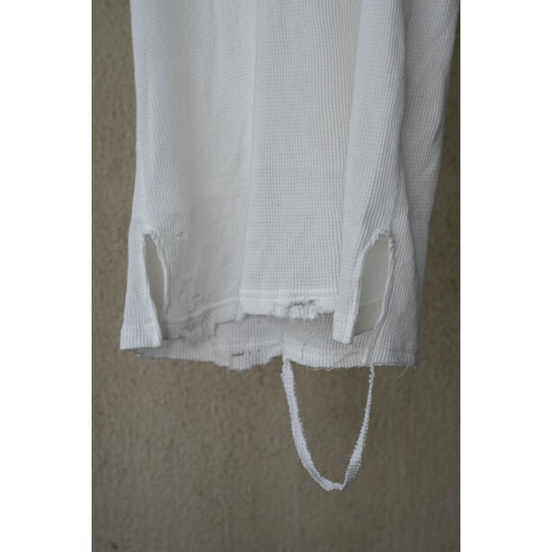 ANCELLM DAMAGE WAFFLE TANKTOP | MusterWerk