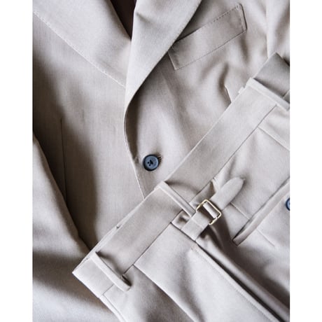 MAATEE&SONS SET UP TROUSER 1 "WOOLMOHAIR"