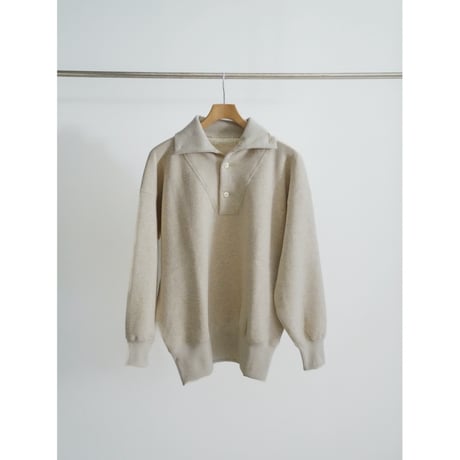 Olde Homesteader EXTRA COTTON FLEECE STAND NECK LONG SLEEVE