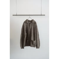 YANABA "LEO" HI NECK CARDIGAN