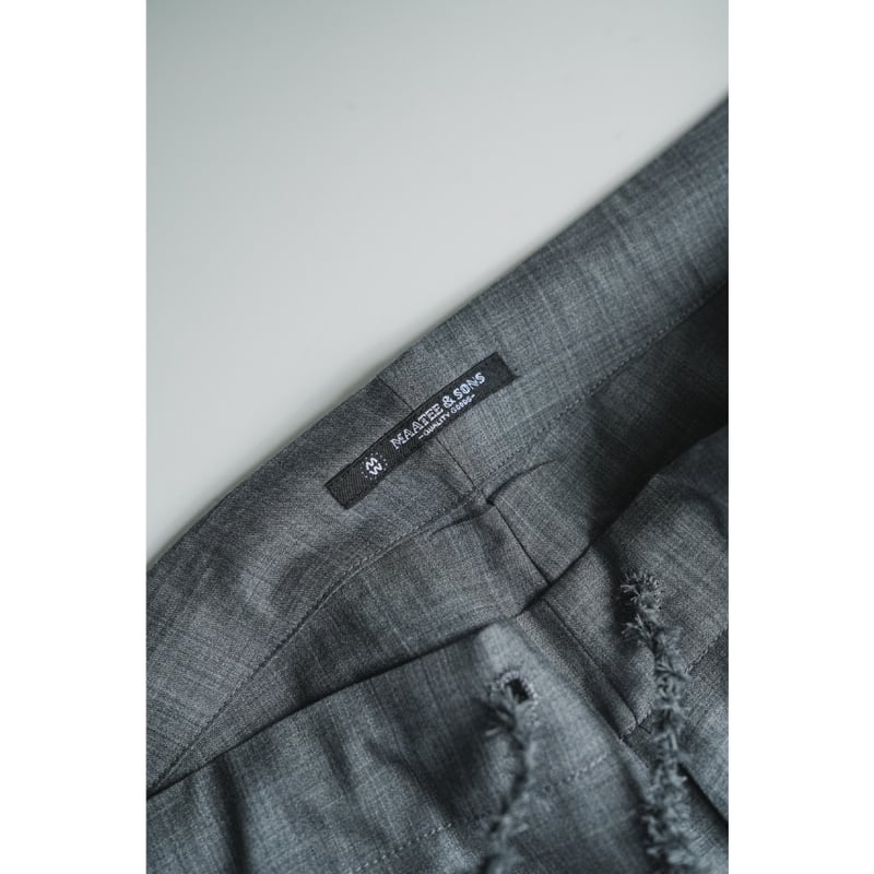 MAATEE&SONS 夏の紐PAN / HWOOL | MusterWerk