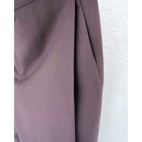 LEA BOBERG D.P. TROUSERS - WOOL CREPE
