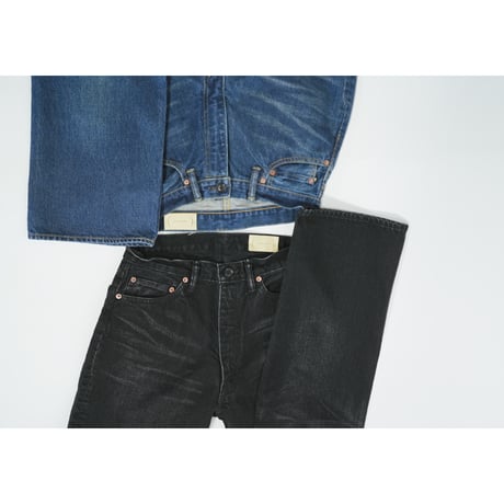 cantate Denim Flare Trousers (VINTAGE WASH)