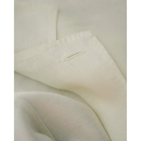 MAATEE&SONS Ex. "150/2 ROYAL OLYMPIC LINEN" 折って折ってHAND SHIRTS JACKET