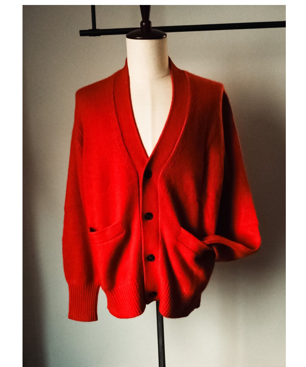 カシミヤ　カーディガン 【PICEA】 PICEA BABY CASHMERE LOW G.G CARDIGAN | MusterWerk