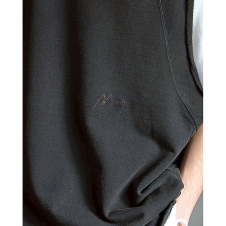 ANCELLM FADED SLEEVELESS T-SHIRT