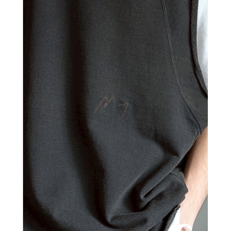 ANCELLM FADED SLEEVELESS T-SHIRT | MusterWerk