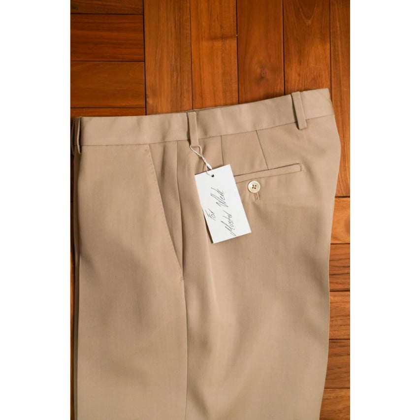 BIBOJA High Waisted Flare Trousers - No Pleat/S