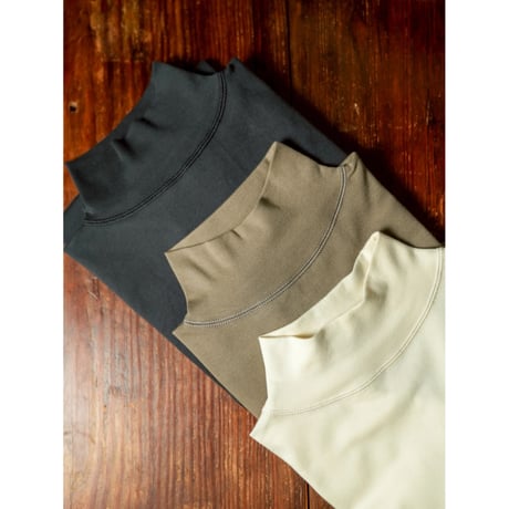 Olde Homesteader INTERLOCK MIL MOCK NECK LONG SLEEVE