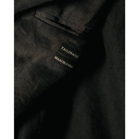 MAATEE&SONS "リネンドゥルン" UNCON WASHED JACKET