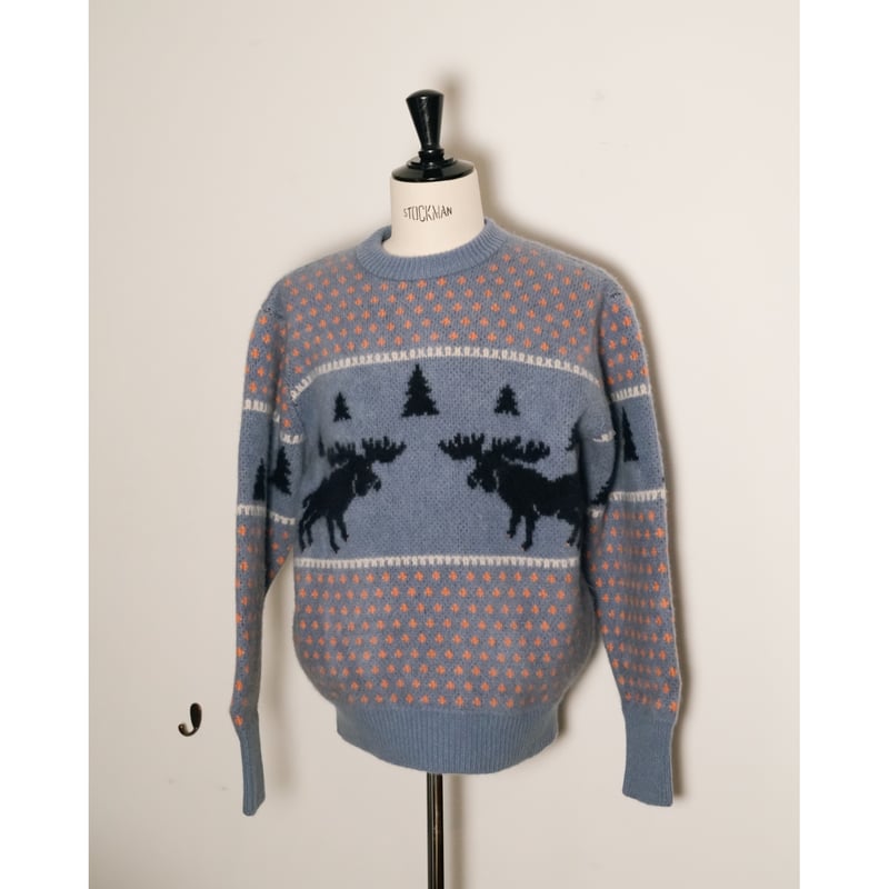 MAATEE&SONS CASH JACQUARD P/O SWEATER 