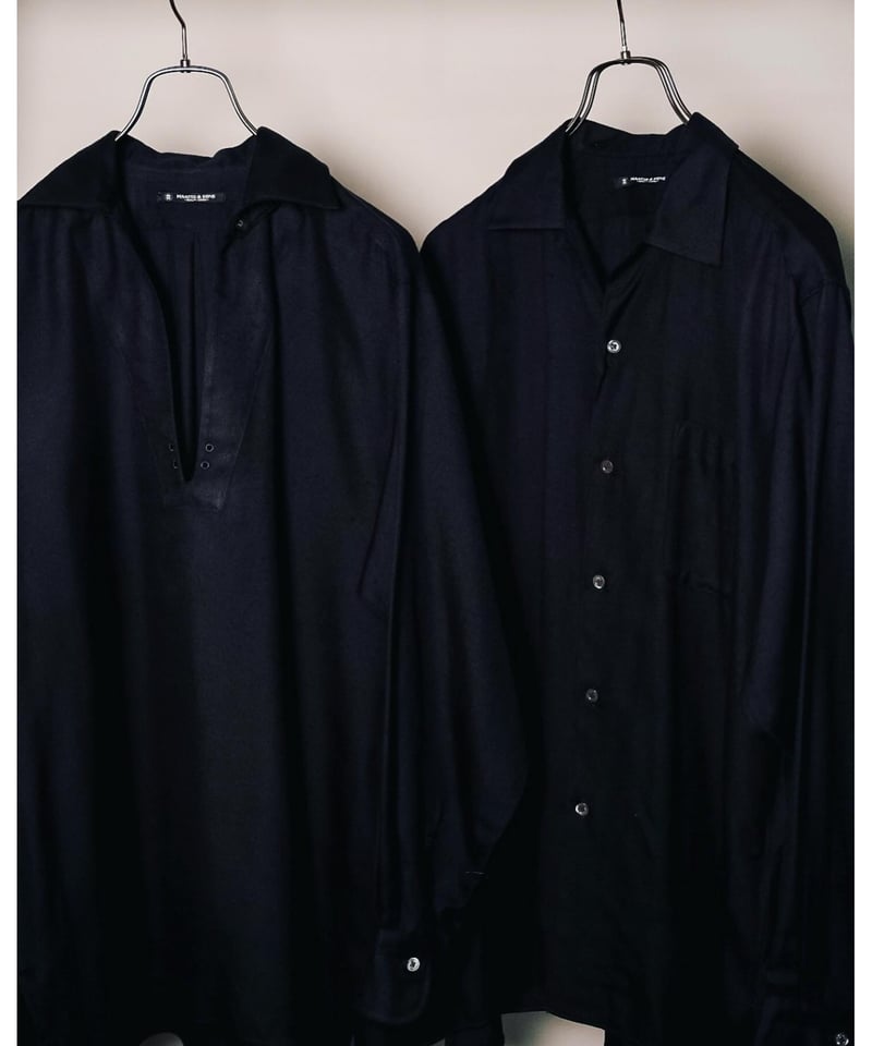 MAATEE&SONS SILK FLANNEL PULLOVER SHIRTS | Must MAATEE&SONS SILK FLANNEL PULLOVER SHIRTS | Must