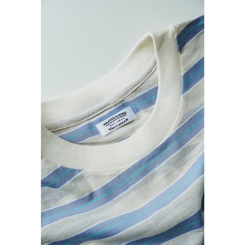 MAATEE&SONS L/S BORDER TEE | MusterWerk