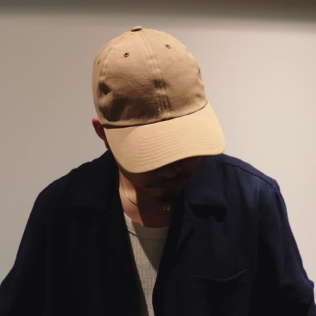 ULTERIOR Ex. BIZEN GABARDINE VINTAGE MOTIF 6 PANELED CAP
