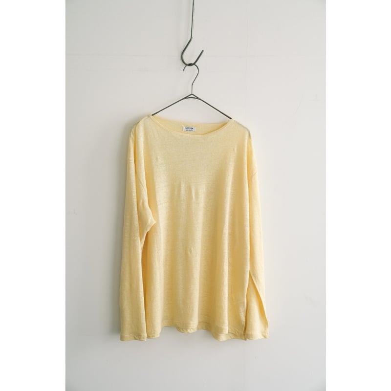 MAATEE&SONS L/S BOAT TEE LINEN天竺 | MusterWerk