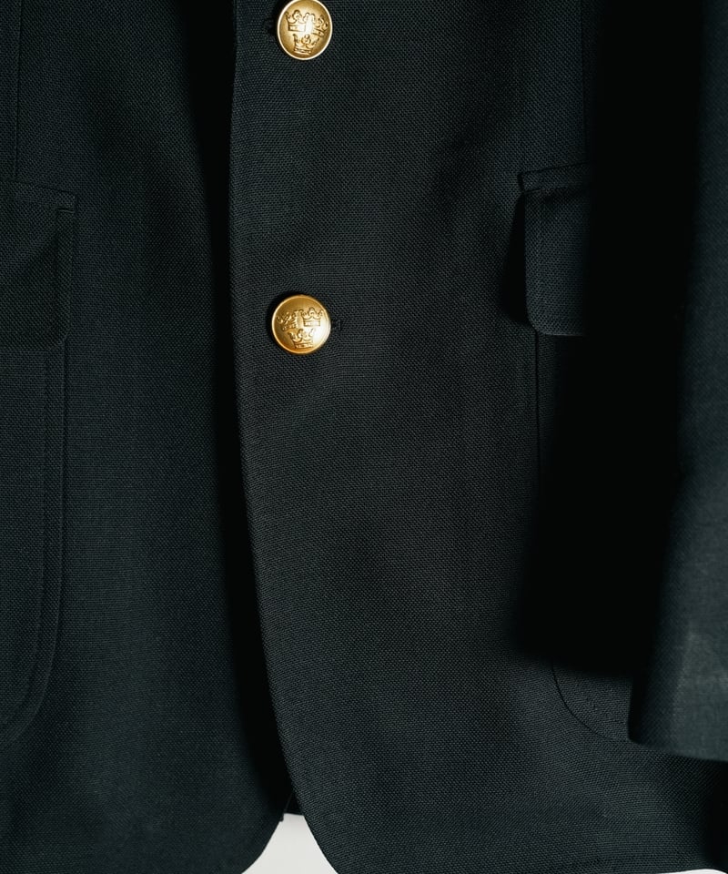 MAATEE&SONS Ex. HARD TWISTED SILK SINGLE BLAZER