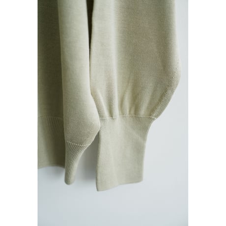 Olde H & Daughter SILK PLAIN STITCH CREW NECK P/O