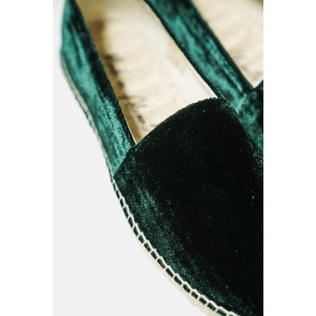 MADE IN ALICANTE VELVET ESPADRILLES