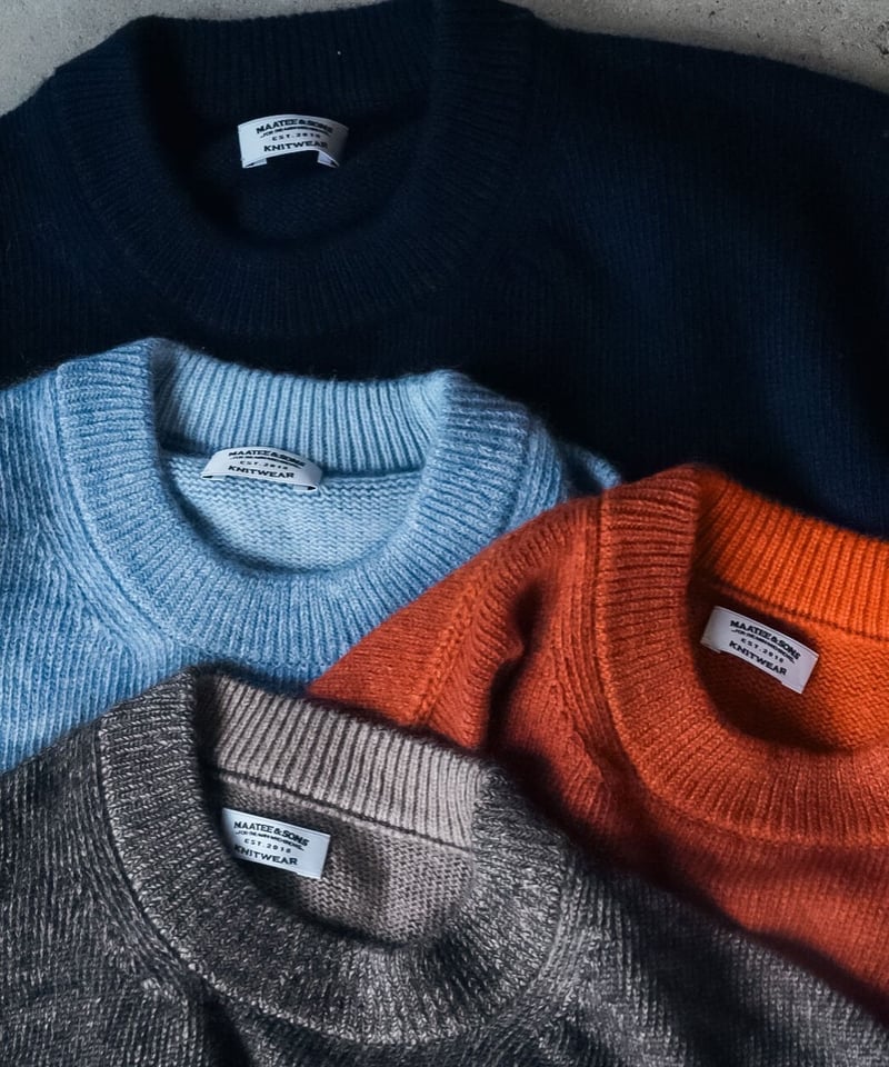 MAATEE&SONS ひょっとこP/O SWEATER-