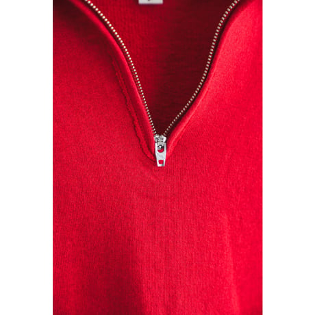 slopeslow  Cotton/Linen Light French terry Half Zip