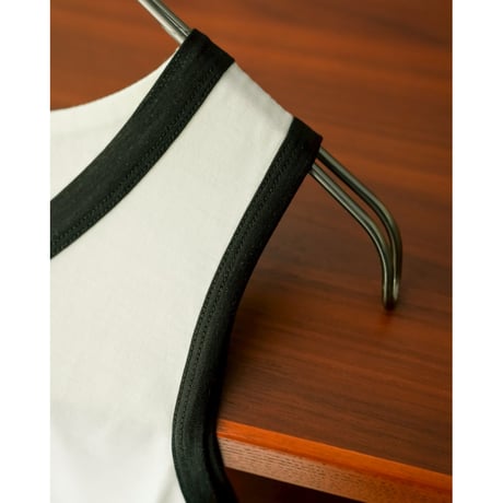 MAATEE&SONS Ex. "TRIM" WASHABLE SILK TENJIKU TANK TOP
