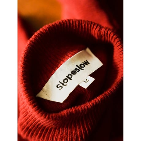 Slopeslow "HARD TWISTED SHETLAND WOOL" GOB SWEATER