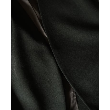 nonnotte Wool Gabardine Draping No Collar N Jacket
