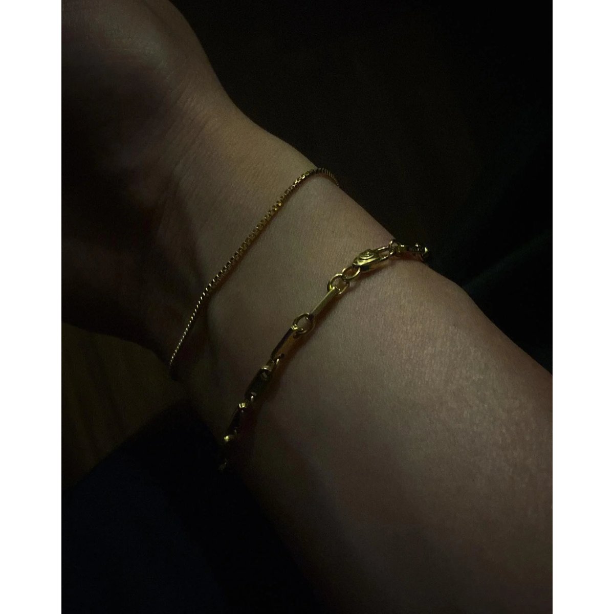 MusterWerk Ex. 18K 1.2 Venetian Chain Bracelet