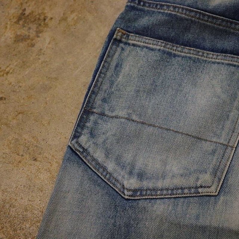 ANCELLM 5P SELVEDGE DENIM PANTS USED | MusterWerk