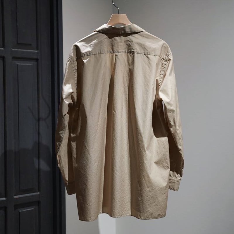 MAATEE&SONS 21ss DJA追い染め200双ビーチシャツ サイズ2 MAATEE&SONS Ex. 染めDJA200/2 POPLIN BEACH SHIRTS