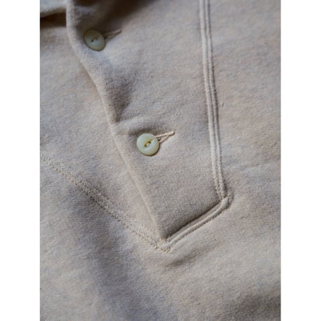 Olde Homesteader EXTRA COTTON FLEECE STAND NECK LONG SLEEVE