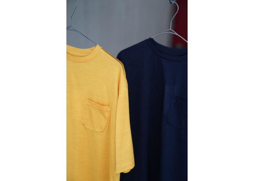 MAATEE&SONS WASHABLE SILK POCKET-TEE | MusterWerk