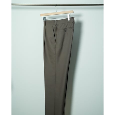 MAATEE&SONS SET UP TROUSER 2 "WOOLMOHAIR"