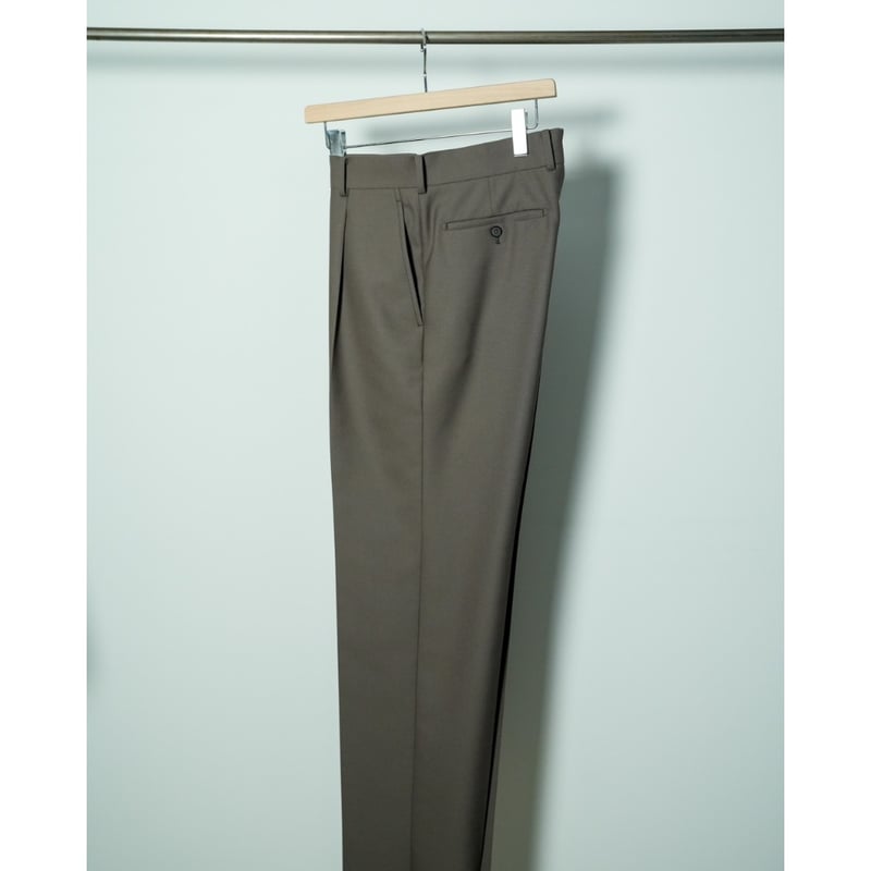 MAATEE&SONS H WOOL 無双TROUSER (BROWN) 1 MAATEE&SONS H WOOL 無双