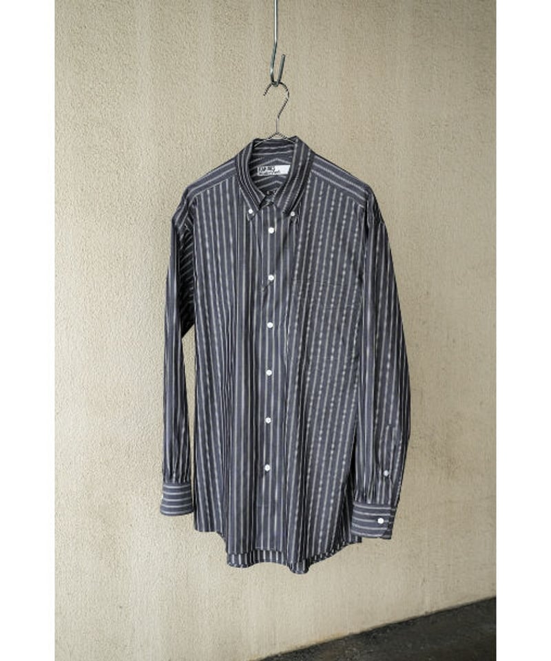 RAKINES Satin stripe / Ex. French BD shirt | Mu