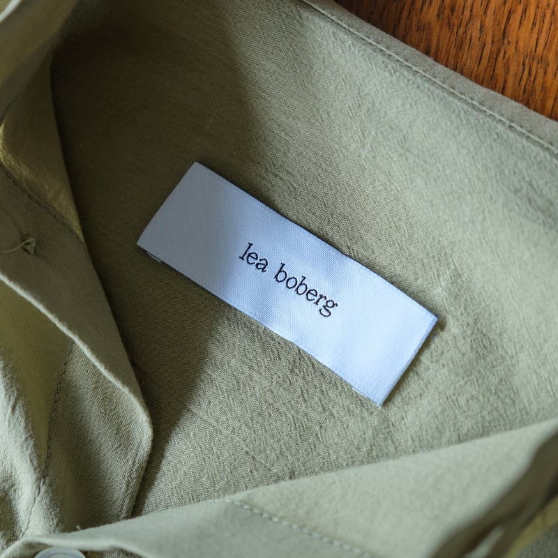 Lea Boberg 別注 CL-SHIRT LEA BOBERG CL SHIRT - JAPANESE ORGANIC COTTON |