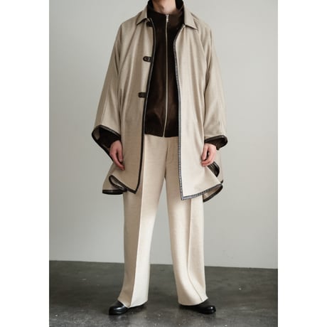 MAATEE&SONS Ex. "DEAD STOCK CASHMERE003" CAPE-MANTLE