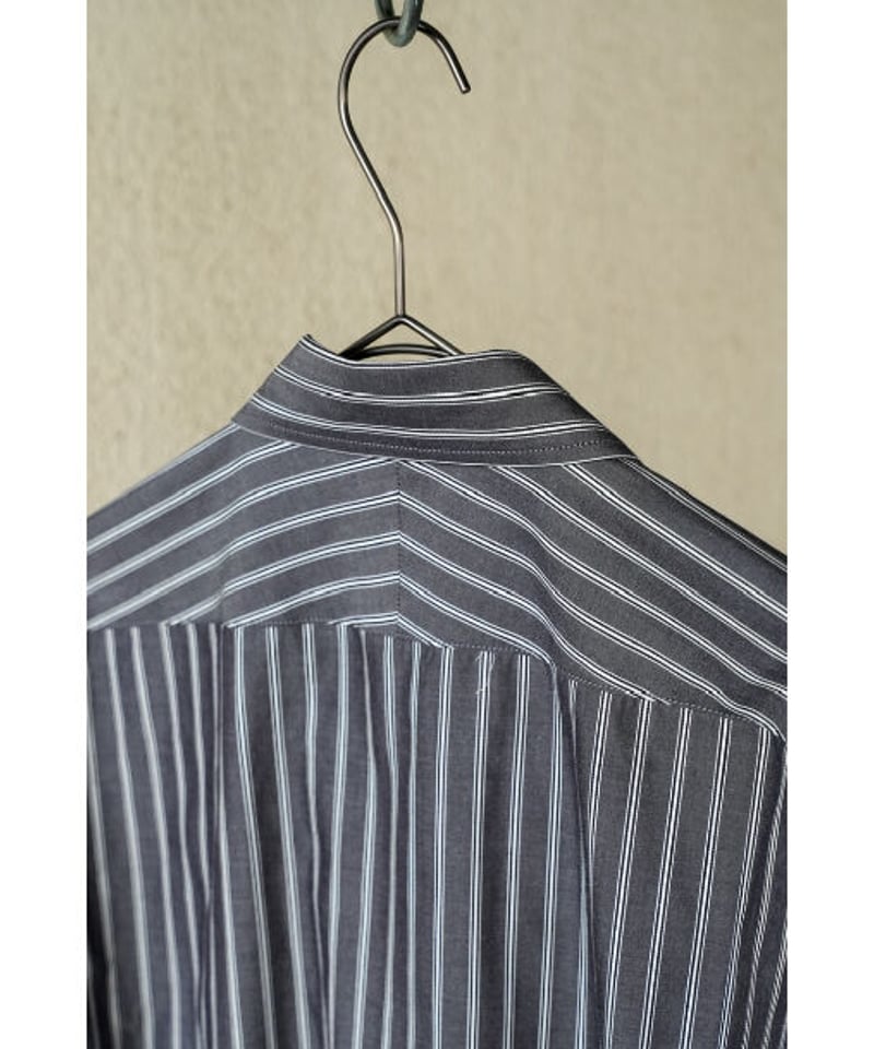 RAKINES Satin stripe / Ex. French BD shirt | Mu