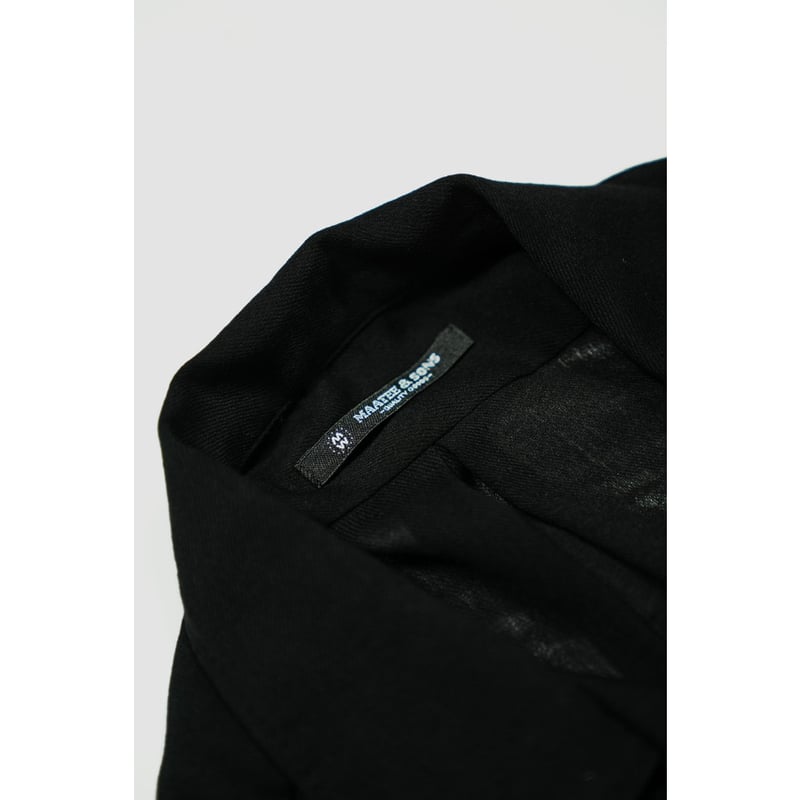 MAATEE&SONS OPEN COLLAR SHIRTS SILKRAYON | Must