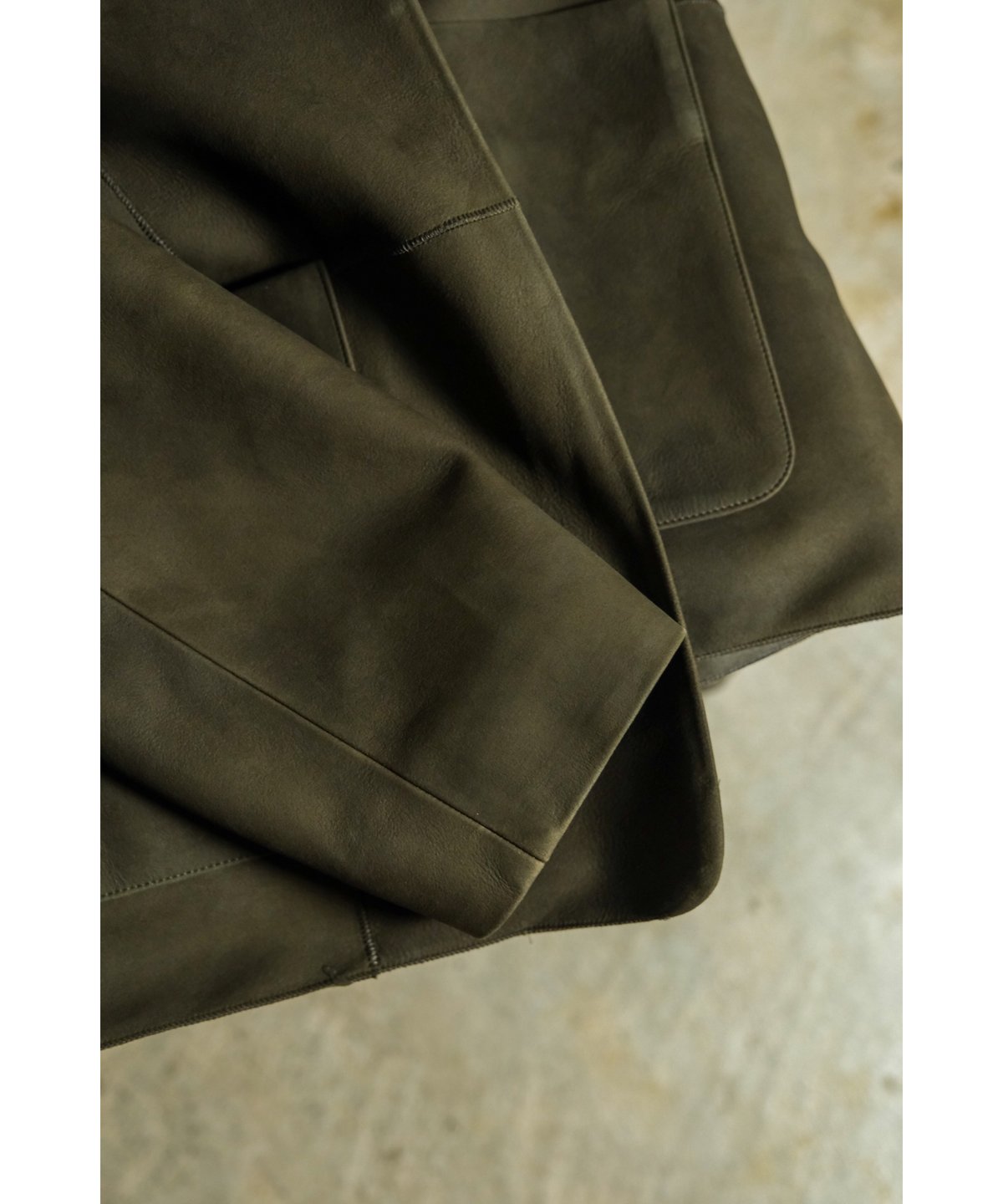 【最終値下げ】RAKINES ENTREFINO LAMB LEATHER RAKINES Entrefino lamb leather - Collar less ja