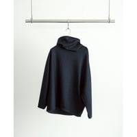nonnotte "Super 120s Light Inlay Melton" Draping Big H/H Pullover