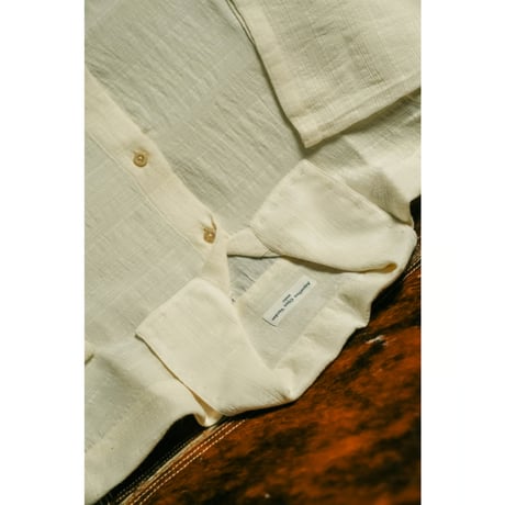 Aquellos Ojos Verdes Ex.Ethnic grosgrain Aloha shirt